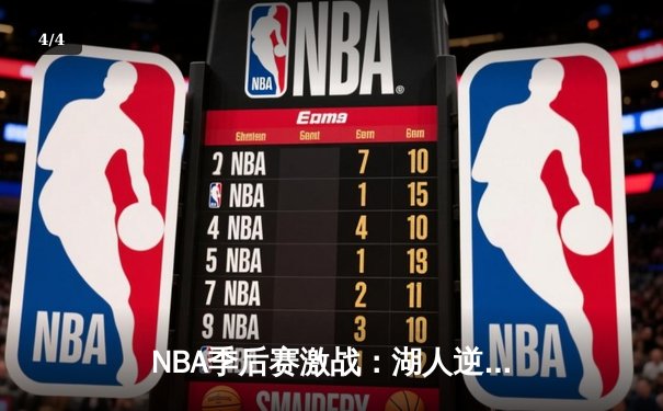NBA季后赛激战：湖人逆转掘金，詹姆斯三分绝杀锁定胜局 - 4